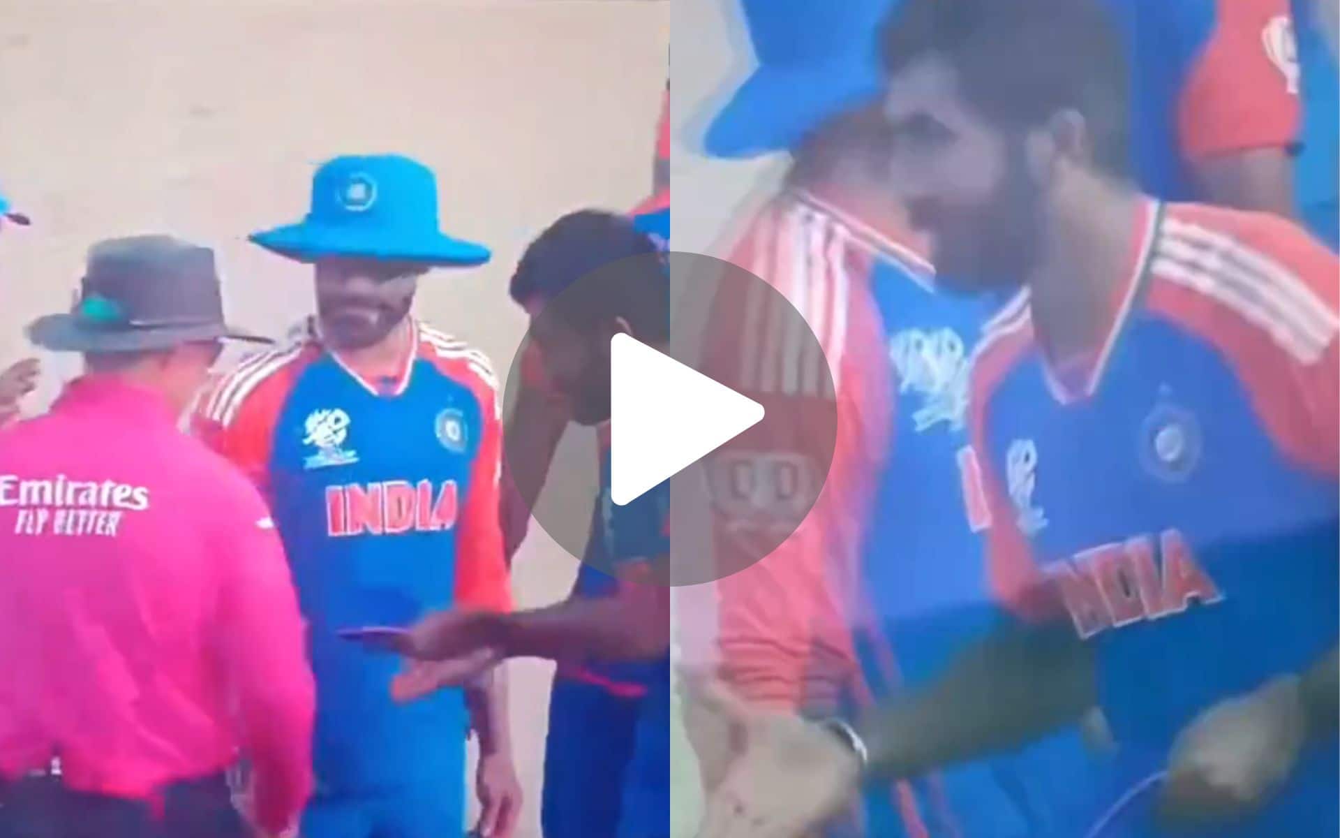 [Watch] Jasprit Bumrah 'Left Stranded' As Umpire Ignores To Shake Hands After IND Vs ENG